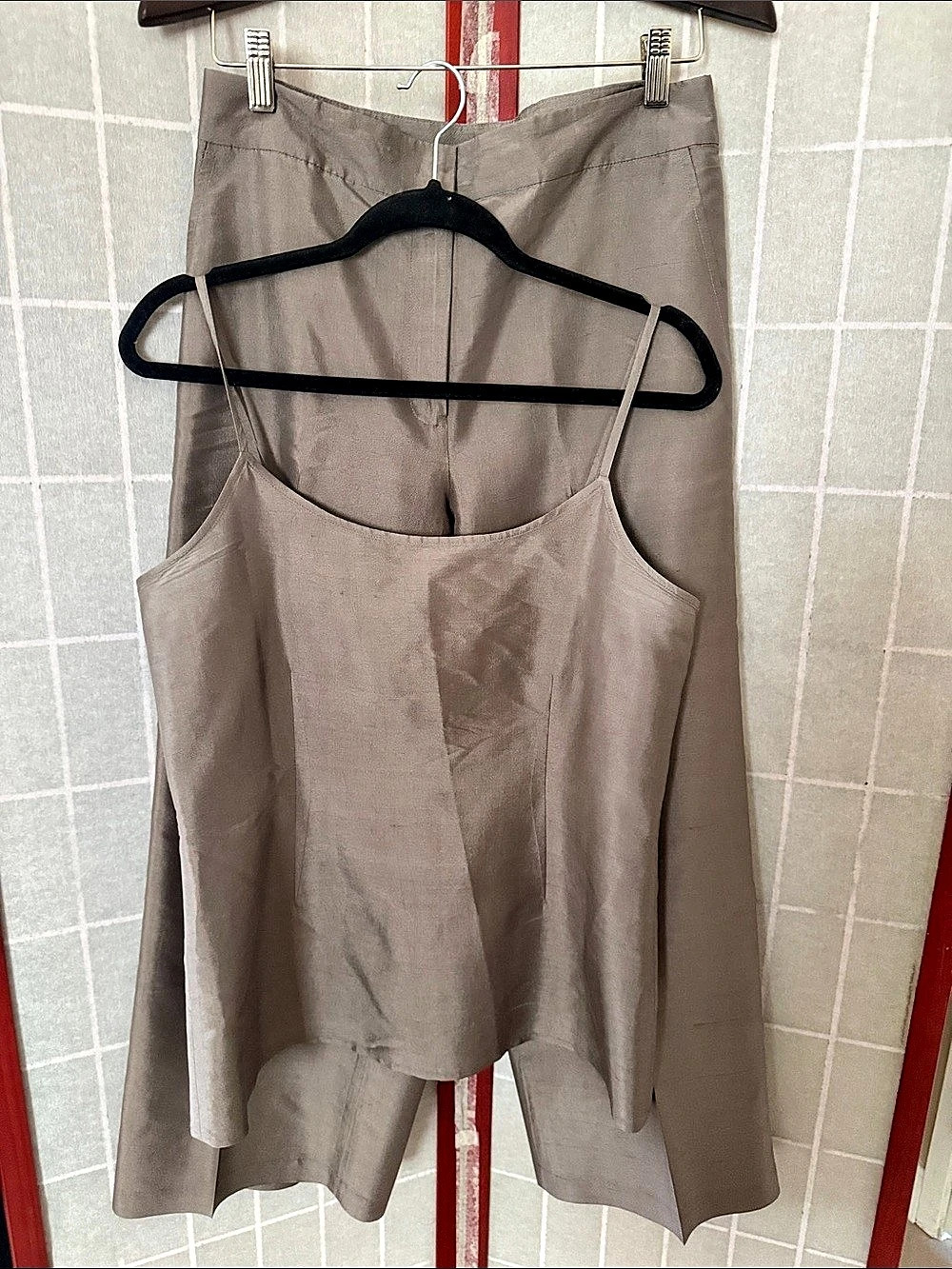 Eileen Fisher Wide Leg Pants 2 piece Set Size S